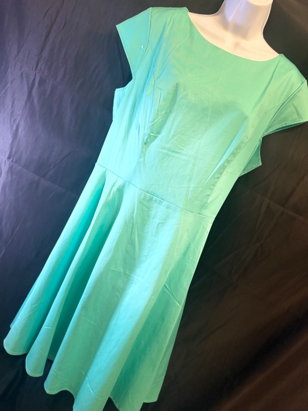 Mint Green Pin Up Style Dress (XL_